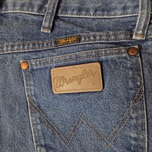 Wrangler Cowboy Cut 13MWZ Men's Jeans Classic Western Tag Shows 35×32.